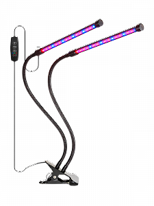 Фитолампа для растений с таймером на прищепке Огонек OG-LDP20